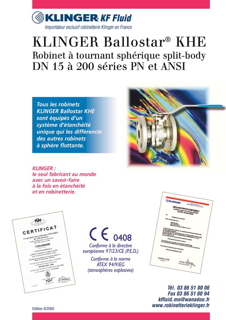 thumbnail of Robinet à tournant sphérique Ballostar-catalogue